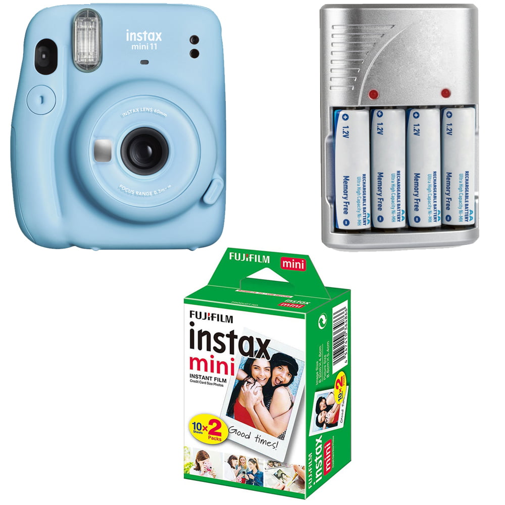 FUJIFILM INSTAX MINI 12 Instant Film Camera White Accessories kit for Fujifilm  Instax Mini 12 Camera Includes; Instant camera + Fuji Instax Film (40 PK) +  Case With Strap+ Album +Frames + Album 