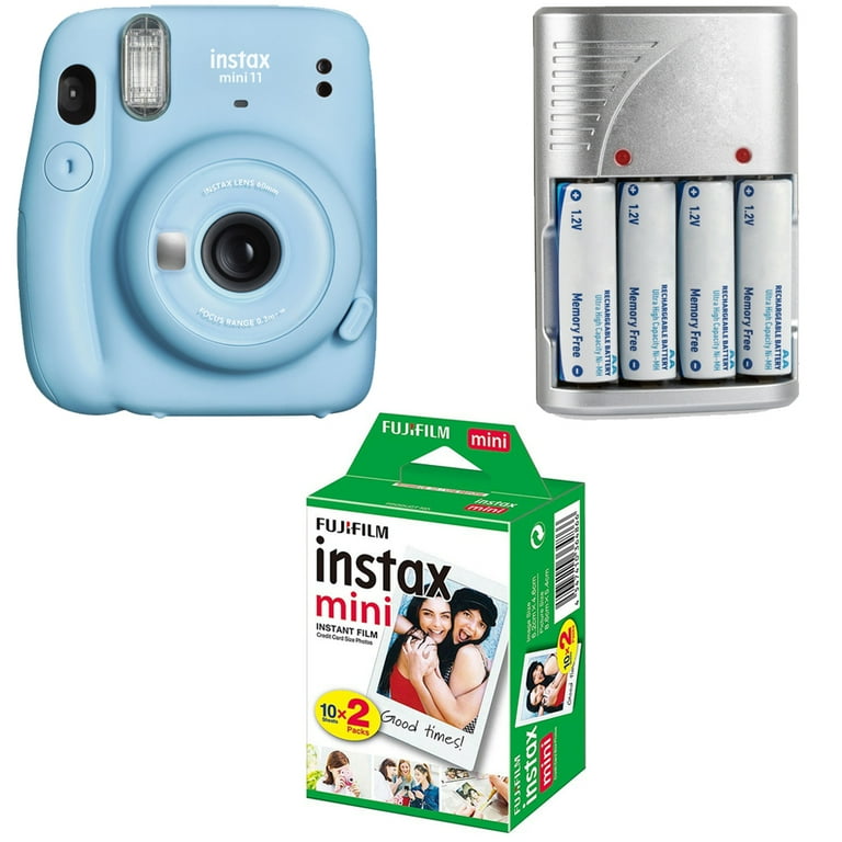 フィルムカメラ FUJIFILM instax mini SKY BLUE Amazon.com : Fujifilm Instax Mini 11 Instant Camera - Sky