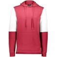 thumbnail image 3 of Holloway Sportswear L All-American Team Hoodie Scarlet Heather/White 222581, 3 of 5