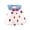 White B, variant on WRKEKC Little Girls Dresses Sleeveless Sweet Cherry Print Denim Tutu Free Casual Dress Soft for 6 Months-3 Years
