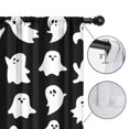 thumbnail image 4 of Blackout Kids Curtains,Black Halloween Ghosts Childrens Insulated Curtains Set Of 2,Bedroom Essentials,Toddler Room Decor 52"x84", 4 of 5