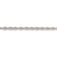 thumbnail image 2 of White Sterling Silver chain Rope 30 in 3.8 mm 3.8mm Loose, 2 of 5