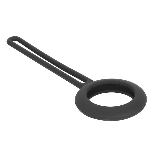 Housse de Protection pour Localisateur, Coque de Localisation en Silicone Lavable, Texture Robuste, Résistante à la Sueur, pour la Maison, pour Localisateur IOS, pour l'Extérieur, Blanc, Rose, Bleu, Noir