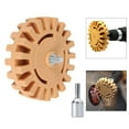 thumbnail image 2 of MYG Rubber Eraser Wheel for Stickers Pinstripe Decal Graphics Glue Remover Tray, 2 of 9