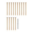 thumbnail image 3 of Elodie Copper Nails Copper Tree Stump Nails for Trees Stumps Slating Roofing 16pcs, 3 of 8