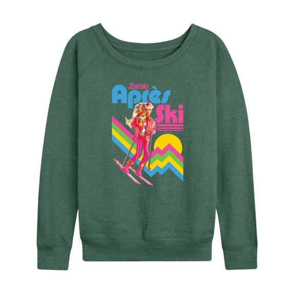 Barbie - Retro Apres Ski - Women's French Terry Long Sleeve Shirt