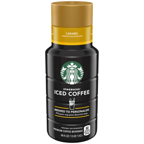 Starbucks Caramel Iced Coffee Beverage, 40 Fl. Oz.