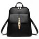 thumbnail image 1 of LHSHID casual patent pu leather Womens backpacks solid schoolbag female Rucksack women preppy style High quality school backpack, 1 of 6