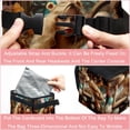 thumbnail image 4 of Easter Foldable Car Trash Bin with Lid, Leak-proof Mini Trash Can, Hanging Storage Bag - Car Garbage Can for Auto, Vehicle, Office, Home, 4 of 6