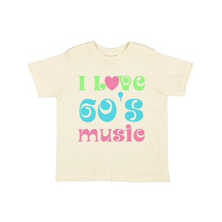 

Inktastic I Love 60 s Music Gift Toddler Boy or Toddler Girl T-Shirt