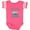 Football Pink and White, variant on Inktastic Life's Better in a Camper Girls Baby Bodysuit