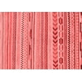 thumbnail image 1 of Ahgly Company Machine Washable Indoor Rectangle Abstract Red Modern Area Rugs, 4' x 6', 1 of 4
