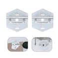 thumbnail image 1 of NIYANGLE 6Pcs Small Metal Pegboard Hooks for Tool Organization in Workshops, 1 of 5