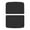 Black, variant on SHegdu Front Rear Skylight Roof Sunshade for Tesla Model 3 2024 Accessories (Silver)