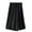 Black, variant on SwiftWear Capri Pants for Women Solid Color Capris Elastic Drawstring Waist Casual Loose Wide-Leg Pants with Pockets M