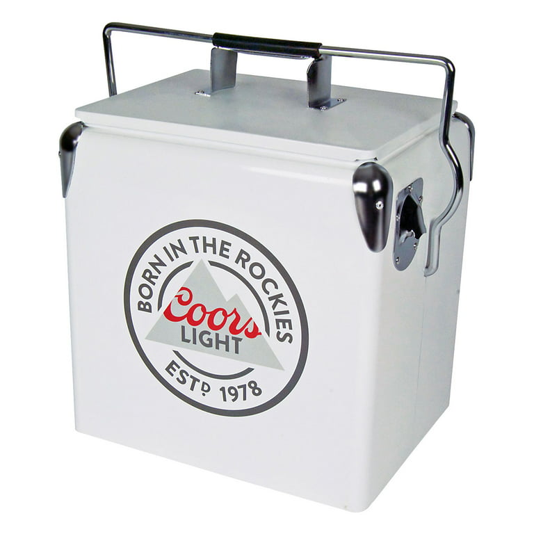 Coors Light 18 Can Ice Chest with Bottle Opener (14 Quarts/13 Liters)