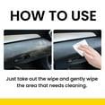 thumbnail image 6 of Multi-Functional Portable Leather Cleaning Wipes 40 Count Pack (5Ml Each), Quick Dirt Removal, Renovation & Crack Reduction For Auto Interiors, Furniture, Leather Clothing,, 6 of 9