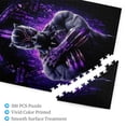 thumbnail image 3 of Unique 500 Pieces Picture Puzzle Black Panther Jigsaw Puzzles Cartoon Wooden Puzzle Large Puzzle Game Artwork Family Decorations Puzzle, 3 of 9