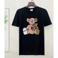 thumbnail image 1 of Burberr Camiseta De Verano Para Hombre Con Letras De Oso Bordadas De Algodón Con Cuello Redondo Manga Corta S-4XL Gao Jiahui  unisex, 1 of 2