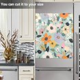 thumbnail image 3 of Yayeee Magnetic Dishwasher Cover for The Front Decoration Home Kitchen Machine Sticker Protector, Floral Pattern, 3 of 6