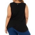 thumbnail image 4 of Athletic Works Women's Plus Active Crossover Tank, 4 of 5