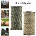 thumbnail image 2 of Corde Paracorde 100M 7 Cœurs 4mm Corde de Camping Corde Parachute Résistante Corde de Camping Corde de Survie Parapluie Tente Lanière, 2 of 9