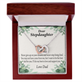 thumbnail image 4 of To My Stepdaughter Keep Your Dreams Alive From Dad Inseparable Necklace, 4 of 20