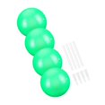 thumbnail image 2 of 4 piezas de pelotas de conexión para sóftbol, ​​9.8 pulgadas, para equipos de gimnasio y deportes versátiles. Verde, 2 of 9