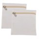 thumbnail image 4 of 2 bolsillos interiores con cremallera para coser, ligeros e invisibles para viajes. Blanco, 4 of 9