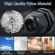 thumbnail image 4 of 10 prensaestopas de nailon impermeables IP68, M20 x 15, con contratuerca de 6-12 mm., 4 of 5