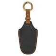 thumbnail image 4 of Leather Car Key Fob Cover for BYD Atto 3 Remote Entry System Black Protective Case Anti-Drop Wear-Resistant, 4 of 9
