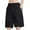 Black, variant on cfhntfmh Wide Leg Shorts for Men Loose Casual Elastic Low Waisted Lounge Shorts Big and Tall Summer Baggy Beach Shorts with Pockets