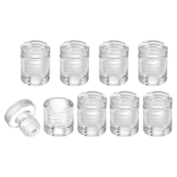 Uxcell 8Pcs Sign Standoff Screws, 1/2" x 11/16" Acrylic Wall Standoff Mount Hardware Advertising Glass Standoff Nail Acrylic Nail for Hanging Acrylic Picture Frame Panel Sign