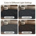 thumbnail image 7 of ODIKA 8'x10' Washable Area Rug Non-Shedding, Easy Care, Red Dark Charcoal Ornate Scrollwork Intricate Floral Motif with Elegant Borders for King Size Bedroom Under Bed, Master Suite, 7 of 7