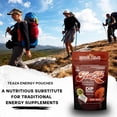 thumbnail image 3 of TeaZa Herbal Energy Pouches Dark Roast Flavor, 4 Bag, Made From Tea, 100 Pouches, 3 of 10