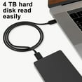 thumbnail image 2 of Hard Drive Cable Stable USB 3.0 TPE USB3.1 Type-C to USB 3.0 Micro B High Speed Conversion Cable for Home, 2 of 7