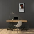 thumbnail image 4 of Vintage Apple Collection 17x24 Black Modern Framed Museum Art Print Titled - Dog Rail, 4 of 5