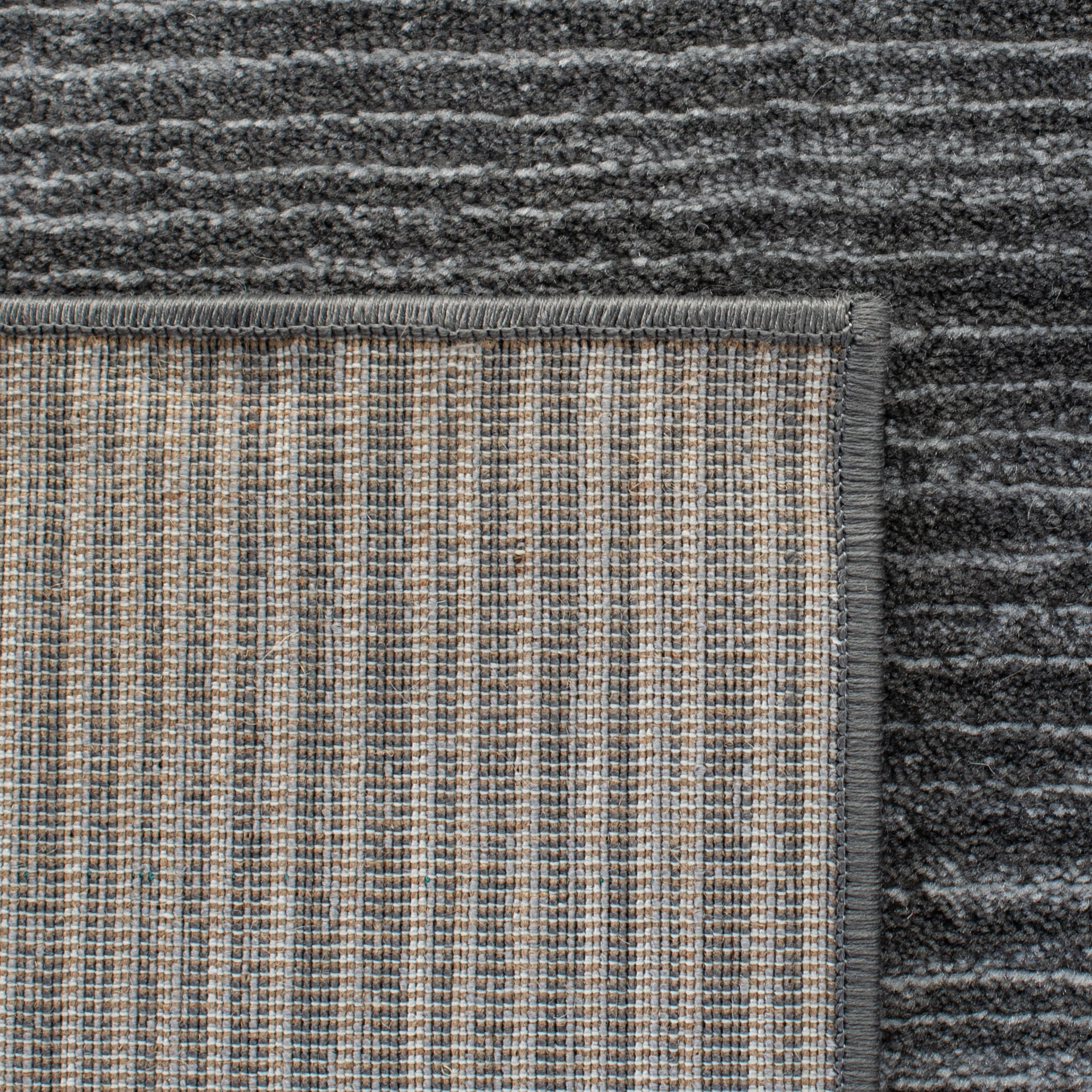 SAFAVIEH Vision Adrasteia Overdyed Solid Runner Rug, Grey, 2'2" x 22' - Modern Design, Grey, Non-Shedding & Easy Cleaning, Ideal for Living Room, Bedroom, Dining Space, Entryway, Hallway, Kitchen