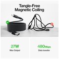 thumbnail image 3 of Cable USB a USB-C Statik MagStack 27W 1 m magnético, 3 of 9