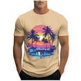 thumbnail image 1 of Eres Más Que una Camisa de Puntuación de Prueba Nueva Moda Casual Hombres Imprimir Camiseta Deportiva Manga Corta Blusas de Cuello Redondo, 1 of 1