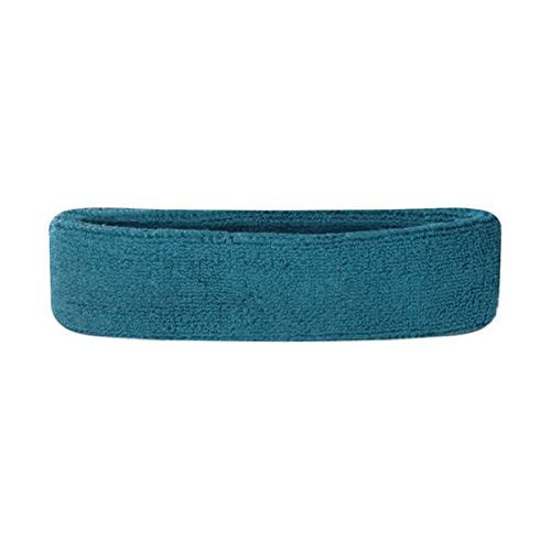 Multiple Colors Available Athletic Cotton Terry Cloth Head Sweatband for Sports Suddora Kids Headband