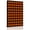 Orange Black, variant on Canvas Wall Art, Black Blue Plaid Framed Canvas Prints for Bathroom Kitchen, Country Buffalo Checked Gingham Gallery Wrapped Wall Decor for Home Office, Gifts, 10"x10" Ship Next Day
