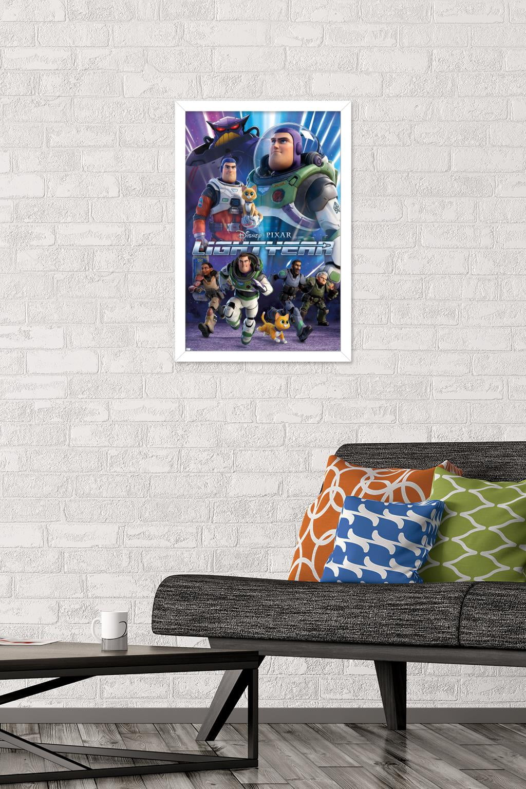 Disney Pixar Lightyear - Group Wall Poster, 14.725" x 22.375" Framed
