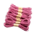 thumbnail image 5 of GUOOL 10 Bundles Jute Twine Home Decor Banner Hanging Tags Cards Floristry Craft - , Deep Red, 5 of 5