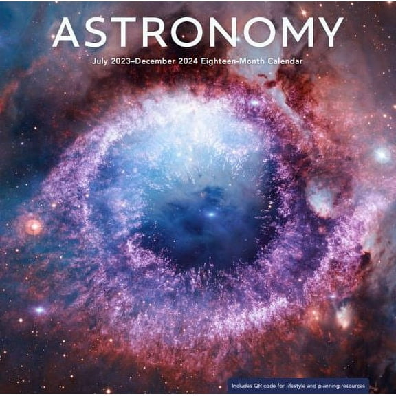 2024-18 Month Calendar-Astronomy 12x12 Hanging Wall Calendar by DaySpring