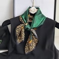 thumbnail image 3 of CAILDANL 100% Pure Mulberry Silk Square Scarf 27"x27" Women Neckerchief Headscarf Gift Packed, 3 of 6