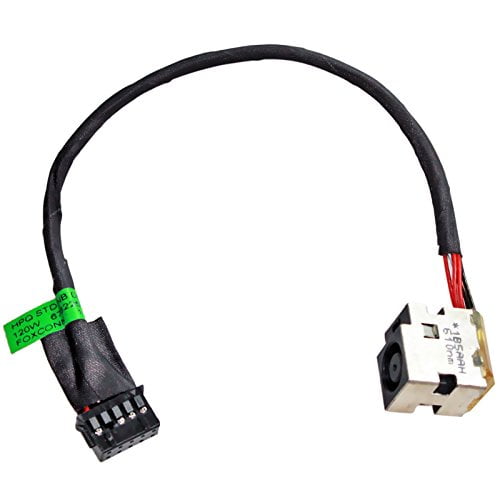 DC POWER JACK CHARGING PORT HARNESS CABLE FOR HP dv6t-7000 CTO dv6z-7000 CTO 