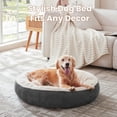thumbnail image 4 of Cama para perros Still BedStill Donut, 91 cm, para perros grandes, color gris oscuro, 4 of 7