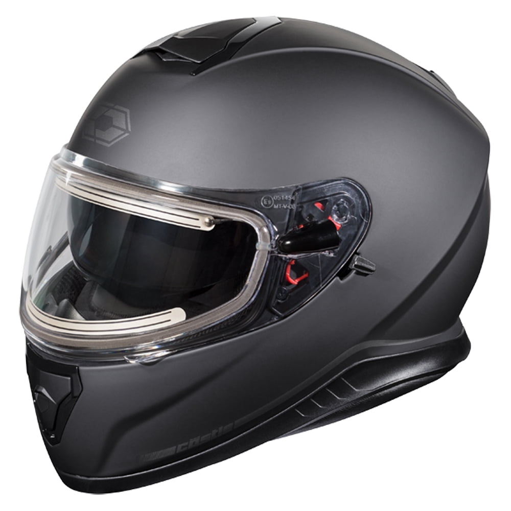 Castle X, Adult Full Face Snowmobile Helmet DOT Thunder3 SV