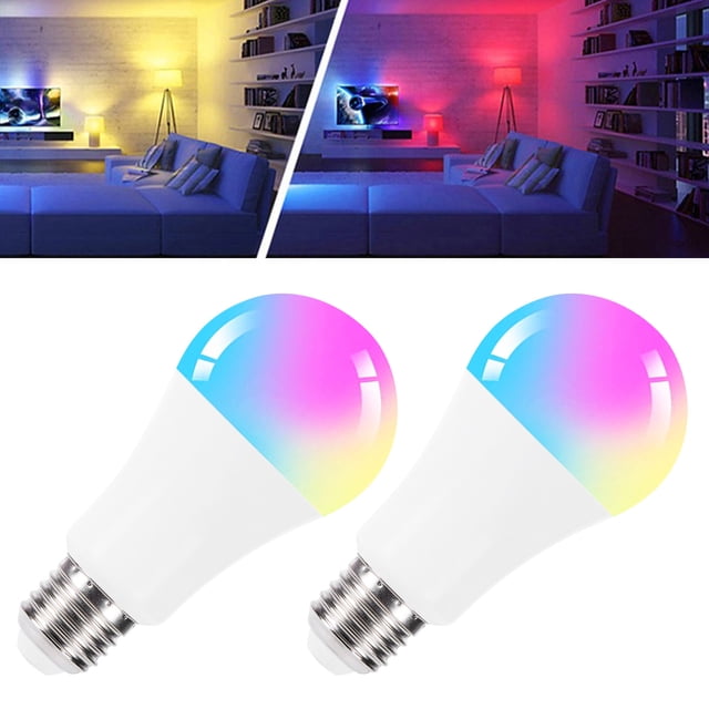 Bombilla LED Para Iluminación Del Hogar, Bombilla RGB Sin Deslumbramiento Para Decoración Del Hogar KTV